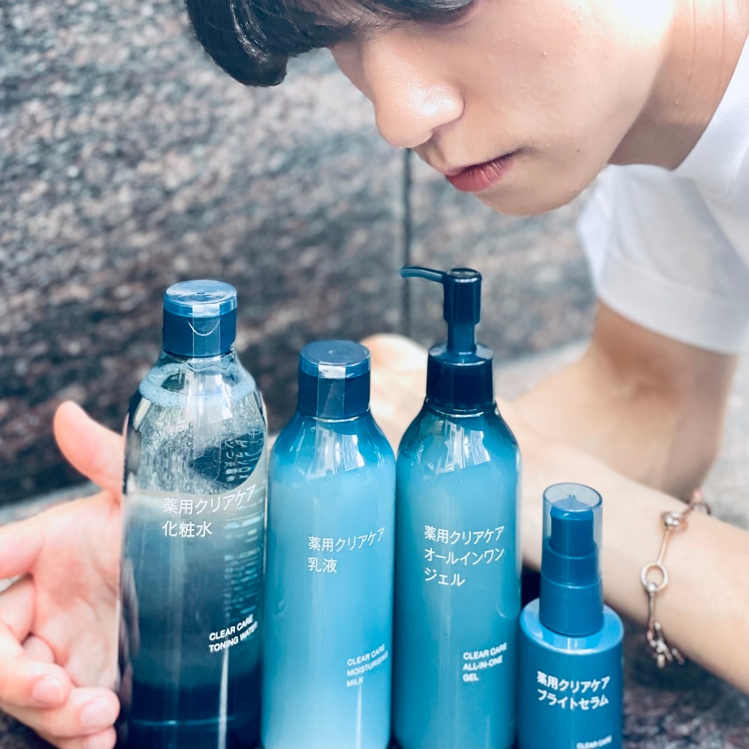 ソラリアプラザ】夏終わりのスキンケア│HOMME｜無印良品 ソラリアプラザ